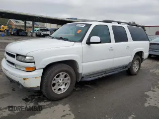 2005 Chevrolet Suburban Z71 with VIN 3GNFK16Z25G142540, listed as a Copart auction lot 86410404 with 138,223 mi miles and Salvage Title. Bid and sale history available at carsss.com. Image 1.