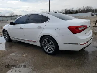 2016 Kia Cadenza Premium z VIN KNALN4D74G5211256, wystawiony jako Copart lot #50929215 z przebiegiem 75 846 mil mil oraz Szkoda całkowita • Salvage title. Historia ofert i sprzedaży dostępna na DreamBid. Obrazek 2.
