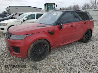 2018 Land Rover Range Rover Sport HSE Dynamic with VIN SALWV2SV8JA806706, listed as a Copart auction lot 47470695 with 76,976 mi miles and Salvage title. Bid and sale history available at DreamBid. Image 1.