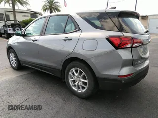 2023 Chevrolet Equinox LS with VIN 3GNAXHEG7PL186404, listed as a IAAI auction lot 42665728 with 41,204 mi miles and . Bid and sale history available at DreamBid. Image 3.