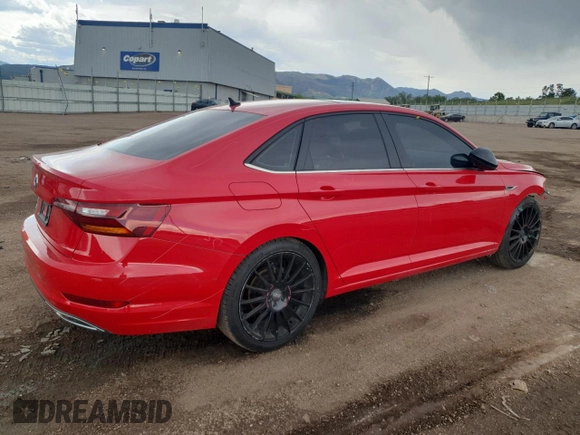 2019 Volkswagen Jetta S with VIN 3VWC57BU1KM142135, listed as a Copart auction lot 60785685 with 46,066 mi miles and Salvage title. Bid and sale history available at DreamBid. Image 3.