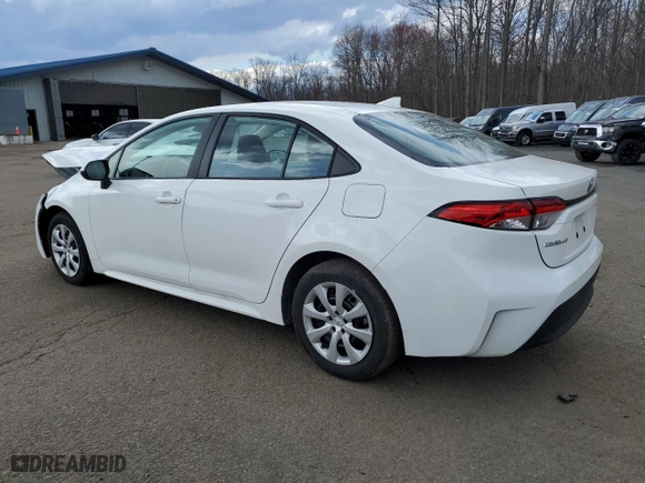 2024 Toyota Corolla LE with VIN 5YFB4MDE4RP164557, listed as a Copart auction lot 53449675 with 26,733 mi miles and Salvage Title. Bid and sale history available at carsss.com. Image 2.
