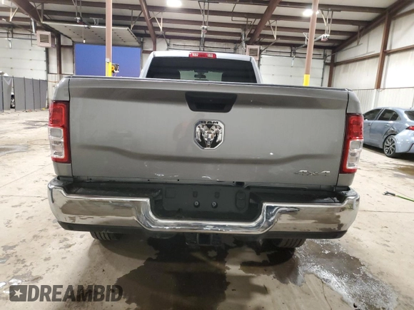 2024 Ram 2500 Tradesman with VIN 3C6UR5HJ5RG288017, listed as a Copart auction lot 41655705 with 2,920 mi miles and Salvage title. Bid and sale history available at DreamBid. Image 6.