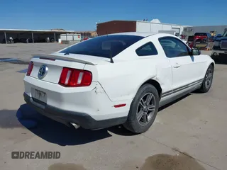 2012 Ford Mustang Premium with VIN 1ZVBP8AM2C5255855, listed as a IAAI auction lot 41812764 with 242,676 mi miles and . Bid and sale history available at DreamBid. Image 4.
