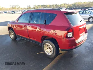 2015 Jeep Compass Sport with VIN 1C4NJCBB3FD297186, listed as a IAAI auction lot 41874776 with 234,744 mi miles. Bid and sale history available at carsss.com. Image 3.