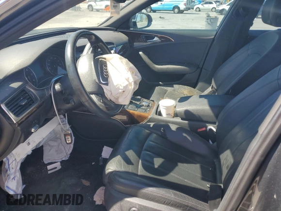 2014 Audi A6 3.0T Prestige with VIN WAUHGAFC1EN011537, listed as a Copart auction lot 47874865 with 100,630 mi miles and Salvage Title. Bid and sale history available at carsss.com. Image 7.