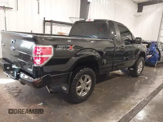 2014 Ford F-150 XL with VIN 1FTMF1EM8EFB34695, listed as a IAAI auction lot 41743020 with 129,749 mi miles. Bid and sale history available at carsss.com. Image 4.