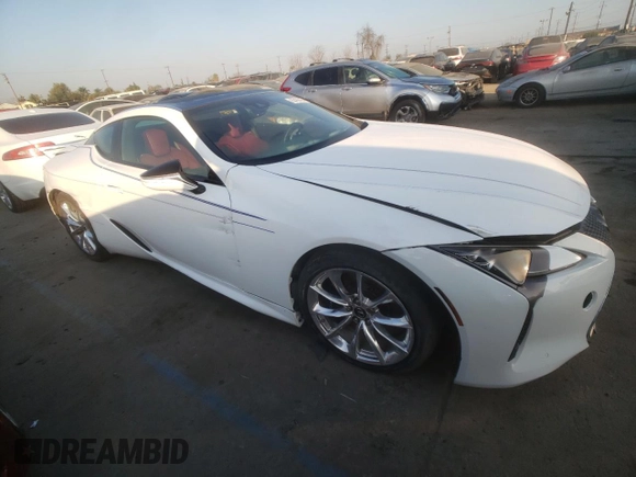 2018 Lexus LC 500h z VIN JTHHP5AY4JA001016, wystawiony jako Copart lot #85480424 z przebiegiem Nie podano mil oraz Szkoda całkowita • Salvage title. Historia ofert i sprzedaży dostępna na DreamBid. Obrazek 4.