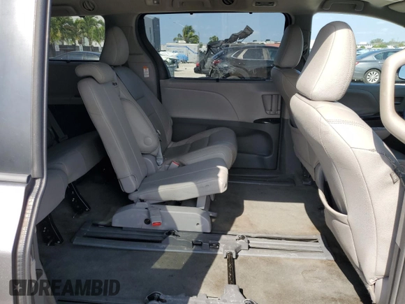 2015 Toyota Sienna XLE with VIN 5TDYK3DCXFS672544, listed as a Copart auction lot 52135735 with 181,780 mi miles and Salvage Title. Bid and sale history available at carsss.com. Image 11.