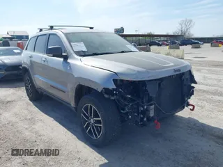 2018 Jeep Grand Cherokee Trailhawk with VIN 1C4RJFLG7JC394984, listed as a IAAI auction lot 41889718 with 47,819 mi miles. Bid and sale history available at carsss.com. Image 1.