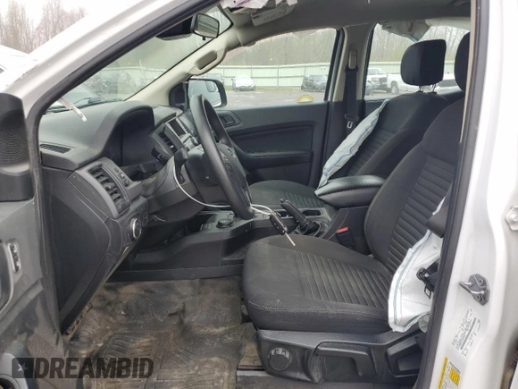 2020 Ford Ranger XL with VIN 1FTER4FH6LLA64756, listed as a Copart auction lot 55722235 with 82,537 mi miles and Salvage title. Bid and sale history available at DreamBid. Image 7.