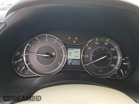 2011 Infiniti QX56 8-passenger with VIN JN8AZ2NC8B9302180, listed as a Copart auction lot 76001744 with 220,515 mi miles and Clean Title. Bid and sale history available at carsss.com. Image 9.