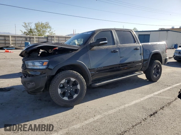 2020 Ram 1500 Rebel with VIN 1C6SRFLT6LN141838, listed as a Copart auction lot 54799315 with 79,654 mi miles and Salvage title. Bid and sale history available at DreamBid. Image 1.