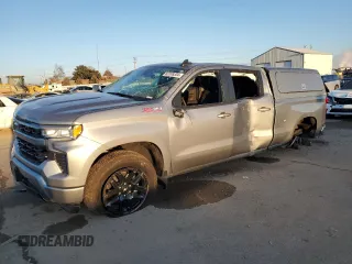 2024 Chevrolet Silverado 1500 RST with VIN 1GCUDEED9RZ398607, listed as a Copart auction lot 83109334 with 4,408 mi miles and Salvage Title. Bid and sale history available at carsss.com. Image 1.