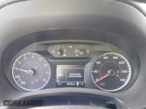 2018 GMC Terrain SLE with VIN 3GKALMEVXJL157227, listed as a IAAI auction lot 40584594 with 123,718 mi miles. Bid and sale history available at carsss.com. Image 7.