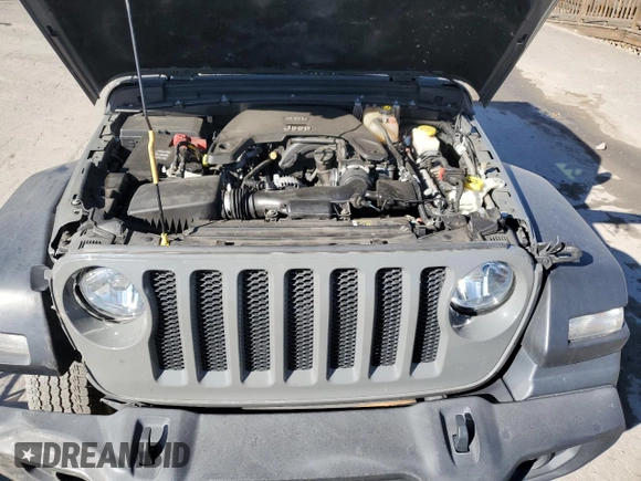 2020 Jeep Wrangler Sport S z VIN 1C4GJXAG7LW282767, wystawiony jako Copart lot #79846214 z przebiegiem 46 805 mil mil oraz Szkoda całkowita • Salvage title. Historia ofert i sprzedaży dostępna na DreamBid. Obrazek 12.