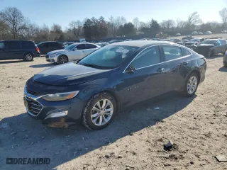 2020 Chevrolet Malibu LT with VIN 1G1ZD5ST2LF000818, listed as a Copart auction lot 46497535 with 110,380 mi miles and Salvage Title. Bid and sale history available at carsss.com. Image 1.