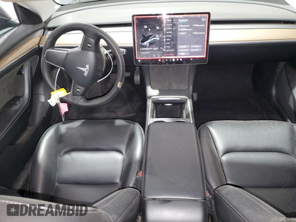 2022 Tesla Model 3 with VIN 5YJ3E1EA7NF289487, listed as a Copart auction lot 55527845 with 151,403 mi miles and Clean Title. Bid and sale history available at DreamBid. Image 8.