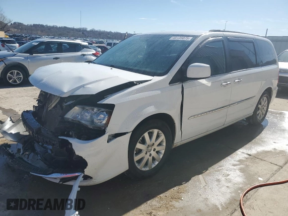 2016 Chrysler Town & Country Touring with VIN 2C4RC1BG9GR254997, listed as a Copart auction lot 48135075 with 150,261 mi miles and Salvage Title. Bid and sale history available at DreamBid. Image 1.