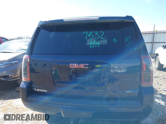 2017 GMC Yukon SLT with VIN 1GKS2BKC4HR197532, listed as a IAAI auction lot 41660783 with 143,721 mi miles and . Bid and sale history available at DreamBid. Image 16.