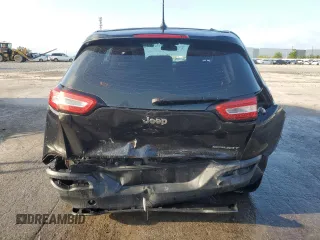 2015 Jeep Cherokee Sport with VIN 1C4PJLAB0FW616803, listed as a Copart auction lot 51414405 with 126,964 mi miles and Salvage Title. Bid and sale history available at carsss.com. Image 6.