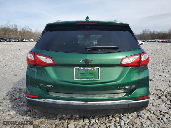 2018 Chevrolet Equinox Premier with VIN 2GNAXVEV8J6308325, listed as a Copart auction lot 47397425 with 123,594 mi miles and Salvage Title. Bid and sale history available at carsss.com. Image 6.