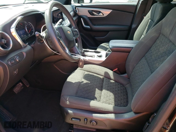 2021 Chevrolet Blazer LT with VIN 3GNKBHRS2MS523130, listed as a Copart auction lot 50945525 with 93,691 mi miles and Salvage title. Bid and sale history available at DreamBid. Image 7.