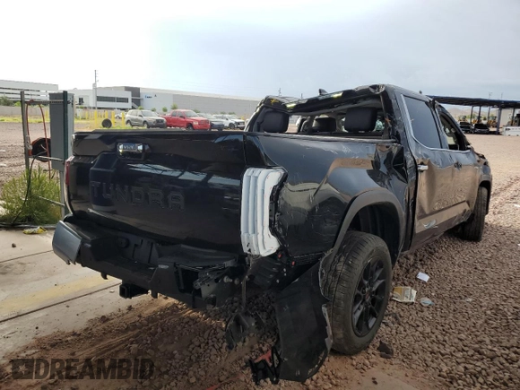 2023 Toyota Tundra Limited Hybrid with VIN 5TFJC5DB1PX039251, listed as a Copart auction lot 66027024 with 11,583 mi miles and Salvage title. Bid and sale history available at DreamBid. Image 3.