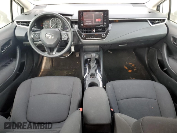 2022 Toyota Corolla LE with VIN 5YFEPMAE2NP298812, listed as a Copart auction lot 52388785 with 85,621 mi miles and Salvage Title. Bid and sale history available at carsss.com. Image 8.
