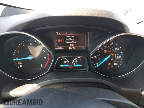 2019 Ford Escape Titanium with VIN 1FMCU9J90KUA00316, listed as a Copart auction lot 45917075 with 84,331 mi miles and Salvage Title. Bid and sale history available at carsss.com. Image 9.