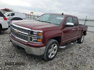 2015 Chevrolet Silverado 1500 LS with VIN 1GCVKPEC9FZ318957, listed as a Copart auction lot 51971175 with 82,201 mi miles and Salvage Title. Bid and sale history available at DreamBid. Image 1.