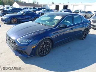2021 Hyundai Sonata N Line with VIN 5NPEK4JC2MH131603, listed as a IAAI auction lot 41680028 with 28,501 mi miles. Bid and sale history available at carsss.com. Image 18.
