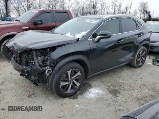 2020 Lexus NX with VIN JTJGJRDZ7L2139573, listed as a Copart auction lot 87855835 with 30,752 mi miles and Salvage Title. Bid and sale history available at carsss.com. Image 1.
