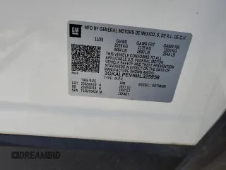 2021 GMC Terrain SLT with VIN 3GKALPEV5ML325958, listed as a Copart auction lot 41509375 with Not provided miles and Salvage title. Bid and sale history available at DreamBid. Image 12.