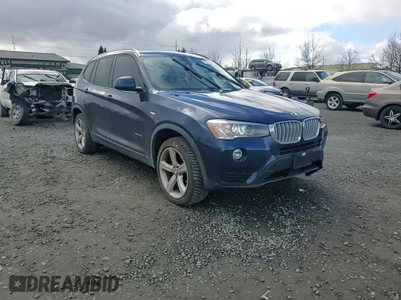 2017 BMW X3 xDrive28i with VIN 5UXWX9C55H0T00256, listed as a Copart auction lot 47207465 with 113,792 mi miles and Salvage Title. Bid and sale history available at DreamBid. Image 11.