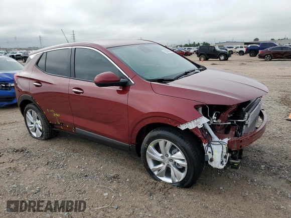 2025 Buick Encore GX Preferred z VIN KL4AMBSP8SB165164, wystawiony jako Copart lot #56245955 z przebiegiem 238 mil mil oraz Szkoda całkowita • Salvage title. Historia ofert i sprzedaży dostępna na DreamBid. Obrazek 4.
