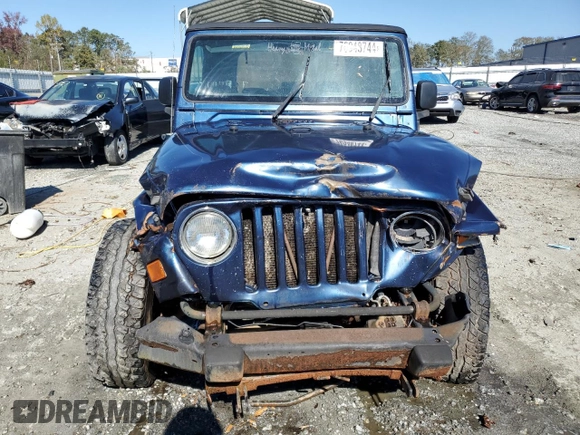 2005 Jeep Wrangler X with VIN 1J4FA39S75P374255, listed as a Copart auction lot 51298675 with Not provided miles and Salvage title. Bid and sale history available at DreamBid. Image 5.