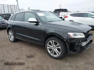 2015 Audi SQ5 Premium Plus with VIN WA1CGAFP4FA118102, listed as a IAAI auction lot 41369812 with 95,229 mi miles. Bid and sale history available at carsss.com. Image 1.