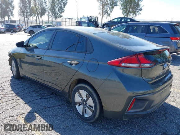2021 Hyundai Ioniq Blue with VIN KMHC65LC8MU261689, listed as a IAAI auction lot 41857330 with 69,947 mi miles and . Bid and sale history available at DreamBid. Image 3.