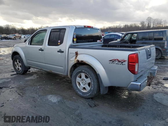 2006 Nissan Frontier LE with VIN 1N6AD07W36C461345, listed as a Copart auction lot 42996135 with 184,417 mi miles and Clean title. Bid and sale history available at DreamBid. Image 2.