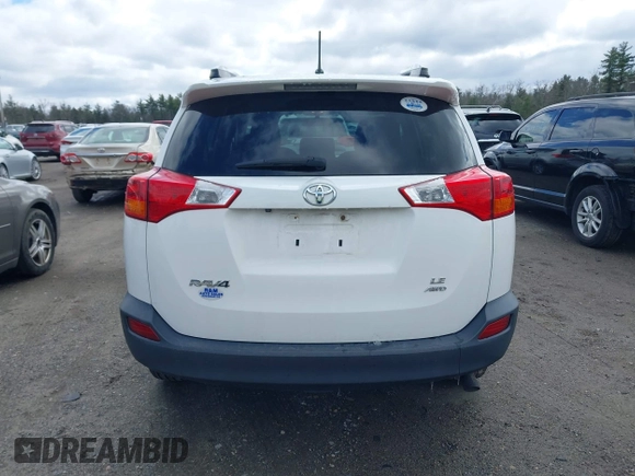 2015 Toyota RAV4 LE with VIN 2T3BFREV5FW337848, listed as a IAAI auction lot 41945174 with 135,792 mi miles. Bid and sale history available at carsss.com. Image 17.