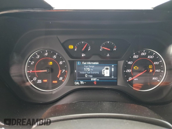 2024 Chevrolet Camaro 1LT with VIN 1G1FA1RS4R0109035, listed as a Copart auction lot 82285474 with 8,187 mi miles and Salvage Title. Bid and sale history available at DreamBid. Image 9.