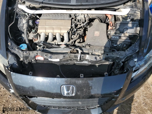 2011 Honda CR-Z with VIN JHMZF1D44BS006057, listed as a Copart auction lot 76252974 with 103,459 mi miles and Salvage Title. Bid and sale history available at carsss.com. Image 11.