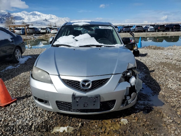 2008 Mazda Mazda3 i Touring Value with VIN JM1BK32F481117169, listed as a Copart auction lot 48966575 with 211,097 mi miles and Salvage Title. Bid and sale history available at carsss.com. Image 5.