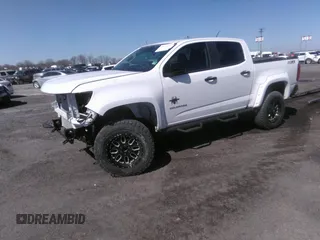 2021 Chevrolet Colorado 4WD Z71 with VIN 1GCGTDEN6M1166282, listed as a IAAI auction lot 40316921 with 35,515 mi miles and . Bid and sale history available at DreamBid. Image 2.