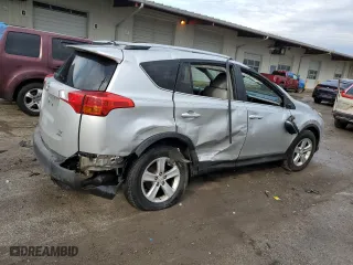2013 Toyota RAV4 XLE with VIN 2T3RFREV6DW017157, listed as a Copart auction lot 46800665 with 0 mi miles and Salvage Title. Bid and sale history available at carsss.com. Image 3.