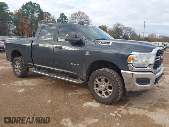 2022 Ram 2500 Big Horn with VIN 3C6UR5DL0NG271157, listed as a IAAI auction lot 41097000 with 94,591 mi miles. Bid and sale history available at carsss.com. Image 1.