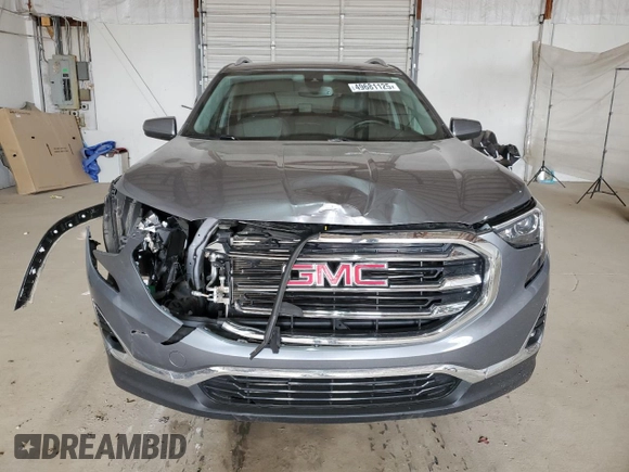 2021 GMC Terrain SLT with VIN 3GKALVEV2ML389606, listed as a Copart auction lot 49681125 with 63,096 mi miles and Salvage Title. Bid and sale history available at DreamBid. Image 5.