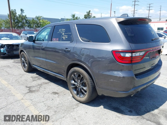 2021 Dodge Durango GT Plus with VIN 1C4RDHDG7MC540807, listed as a IAAI auction lot 42119872 with 97,478 mi miles and . Bid and sale history available at DreamBid. Image 3.