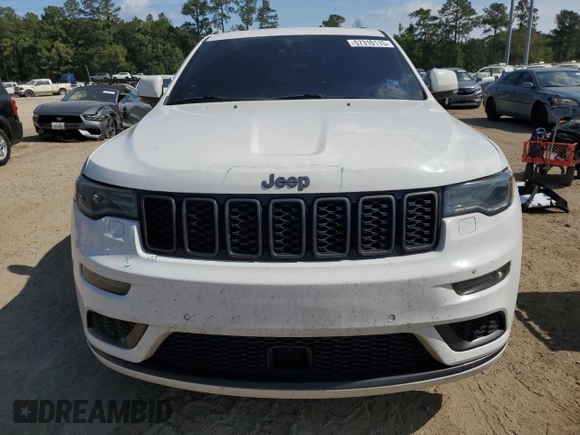 2018 Jeep Grand Cherokee High Altitude with VIN 1C4RJECG1JC260482, listed as a Copart auction lot 57310115 with 144,320 mi miles and Salvage title. Bid and sale history available at DreamBid. Image 5.